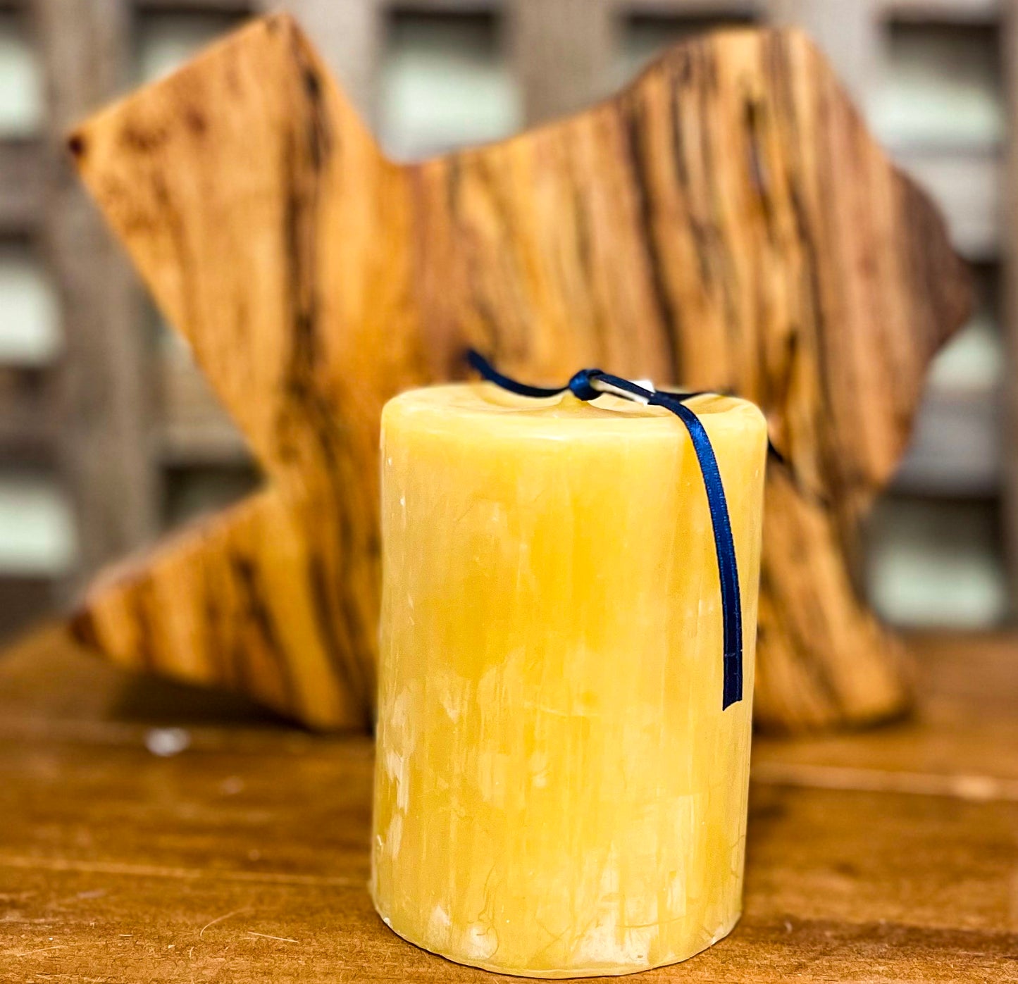 The Beeswax Co. Single Wick Beeswax Pillar Candle