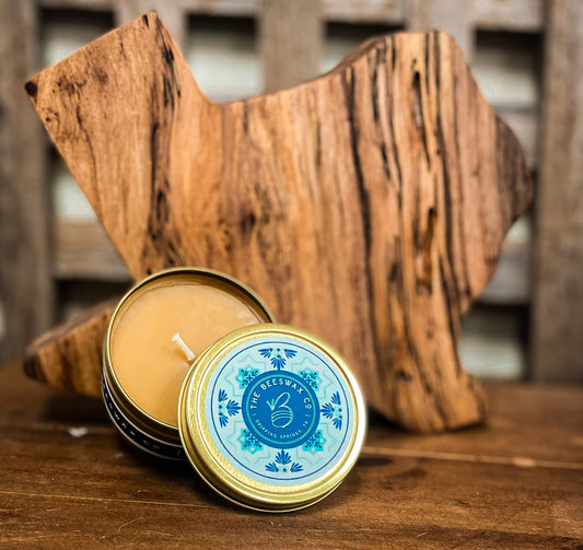The Beeswax Co., Santorini Beeswax Candle Tin